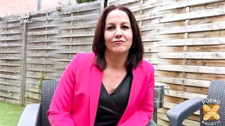 Naughty milf Ellie takes a cock