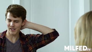 Cheating MILF Seduces the Young Delivery Boy - MILFED