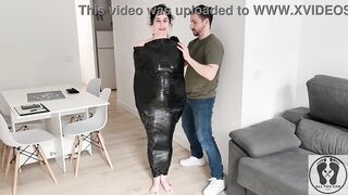 BTS PREPARATION MILF BONDAGE RESTRAINTS FILM EMBALMING