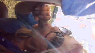 Milf fucked in car