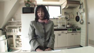 Makiko Nakane gets her tight ass drilled hard and takes a cumshot on her pretty face