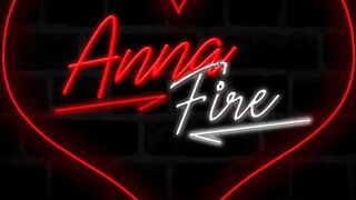 Annafire & Denni Sov's steamy bedroom sex tape ends with a messy creampie