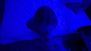 Bangarac's submissive wife sucks and gulps cum like a champ
