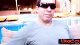 Blonde milf comprometida cuckolds her man with gozo na boca, brazzers