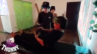 Lady Milf & Tonny231 go wild with a big cock masseur in PODOLATRIC MASSAGE THERAPY Part 2