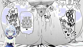 Watch this busty Japanese MILF get dominated in a dating game - ecchi hentai