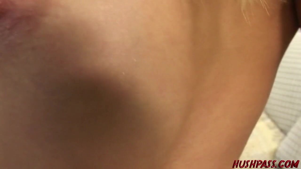 Watch Candie Evans get her mouth and pussy stuffed by her hubby's big cock for cash