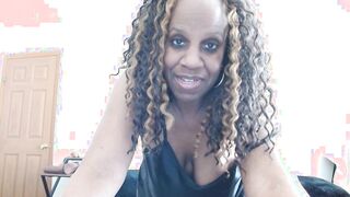 Watch this dominant ebony goddess help you lose that extra pound