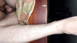 Hot stepmom gets her big ass drilled by stepson without a condom, home sex!