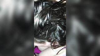 Watch this hot couple go wild as they pleasure each other with their mouths and big cocks in POV