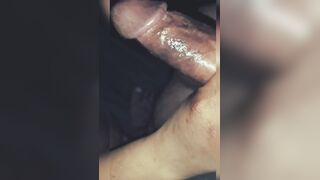 Intimate Movie Night Turns Sensual with a Passionate Latina Blowjob