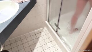 Unexpected Encounter: Stepmom Walks In During a Hotel Shower Moment