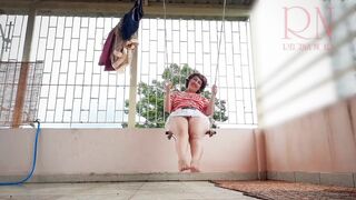 Alluring Housewife's Playful Swing Adventure - Full Video
