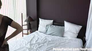 Behind the Scenes with Anna Bell Peaks, Penny Pax & Alex Legend: A Captivating Trio in Lingerie