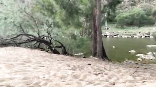 Real and Risky Outdoor Nude Sex Adventure