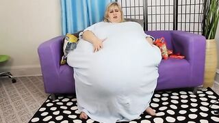 SSBBW Feedee Ivy Davenport Eats Until She Pops Explodes