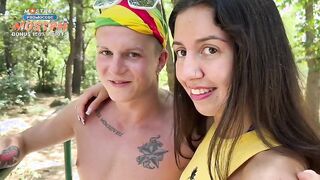 Caught in the Park: A Playful Encounter with Katty West and Oliver Strelly!