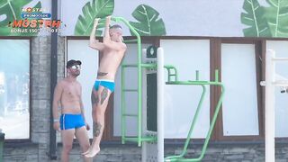 Unexpected Encounters: A Cute Brunette Joins a Gay Couple for an Unforgettable Threesome with Katty West and Oliver Strelly