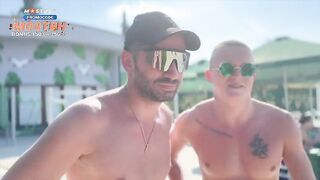 Unexpected Encounters: A Cute Brunette Joins a Gay Couple for an Unforgettable Threesome with Katty West and Oliver Strelly