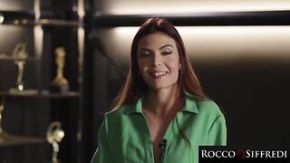 Rocco Siffredi Presents: PeachLollypop's Wild Encounter with a Well-Endowed Partner!
