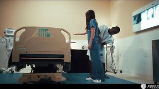 Nurse's Time-Stop Fantasy with Chanel Camryn - Interracial Adventure Unleashed!