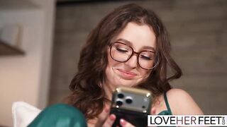 Sensational Threesome Featuring Freya Von Doom and Leana Lovings: A Foot Fetish Fantasy!