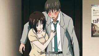 Short-haired Beauty with Big Tits Loves Fucking in Hotels and Hot Springs
