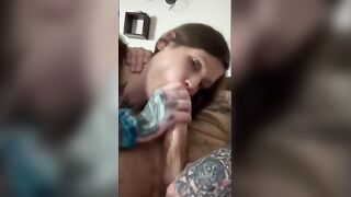 Blowjob and over 5 minutes of anal, she squirts multiple times!