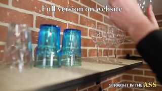 Straight in the Ass - Eden Ivy is Nailed in the Ass Anal by an older Man