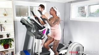 Pegas Productions - Mocha Honey Ass At The Gym