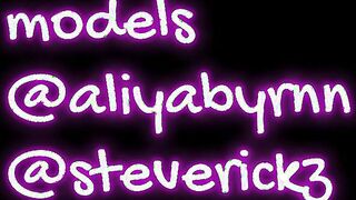 Bisexual Threesome- Steve Rickz & Aliya Brynn