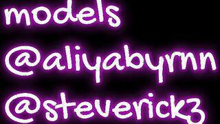 Bisexual Threesome- Steve Rickz & Aliya Brynn