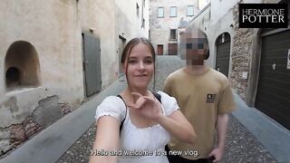 Doggy, Cowgirl, Missionary, Facial - Er fickt mich in Mailand, Italien - VLOG