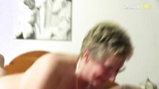 BBW Granny Gets Her Pussy Licked & Fingered by Teen - AMATEUR EURO