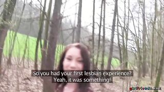Inexperienced best friend given intimate REAL lesbian experience - GirlfriendsXXX