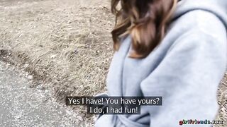 Best friends tease in public before pov pussy licking - GirlfriendsXXX