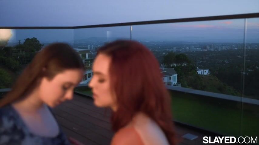 SLAYED Tasty Freya Rides On Gorgeous Hazel's Eager Face