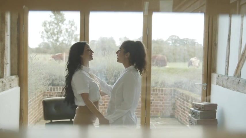 Brunette Lesbians Luna Silver Toy Each Other With Sex Toys