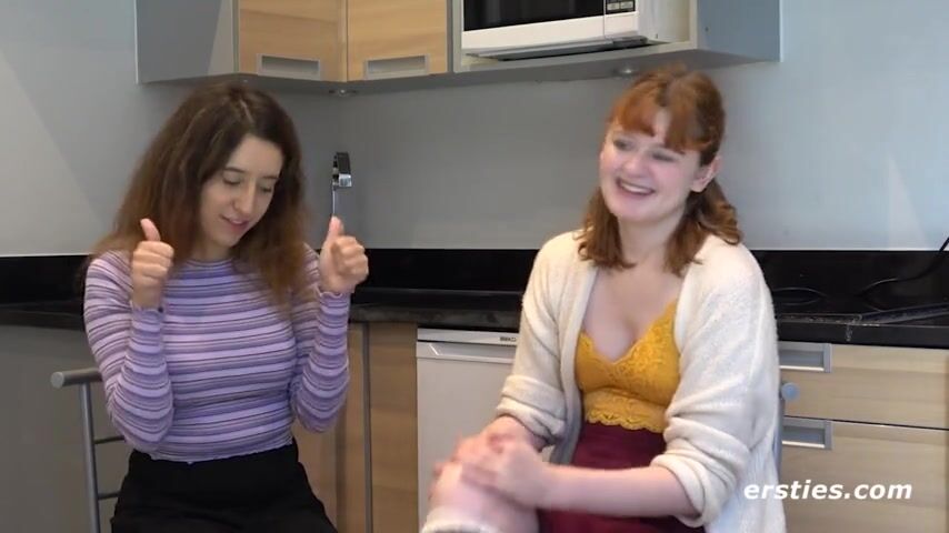 Intimate Moments: Best Friends Indulge in Each Other's Affection