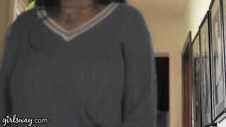 GIRLSWAY Gabbie Carter's Lesbian Threesome w Eliza Ibarra & LuLu Chu