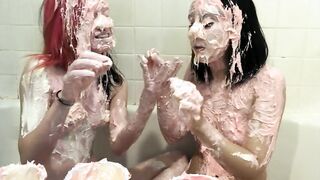 Daphne Dare and Alaska Zade Play With Frosting