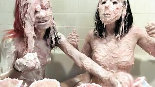 Daphne Dare and Alaska Zade Play With Frosting