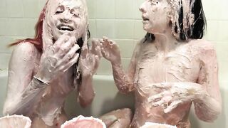 Daphne Dare and Alaska Zade Play With Frosting