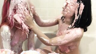 Daphne Dare and Alaska Zade Play With Frosting