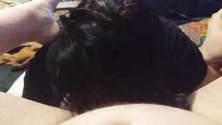 POV Lesbian lover eats and fingers bbw