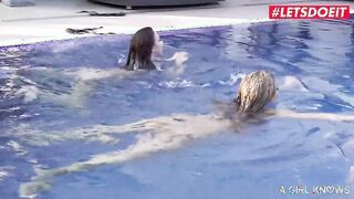 AGirlKnows - Katrin Tequila And Isizzu Russian Girlfriends Outdoor Lesbian Sex - LETSDOEIT