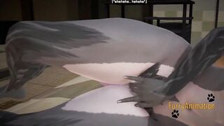Furry Hentai Yuri - Mouse & Jirafe Fingering and cunilingus with squirt