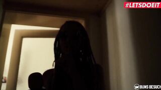 BumsBesuch - Jezzicat Kinky German Pornstar Erotic Lesbian Sex With Newbie Brunette - LETSDOEIT