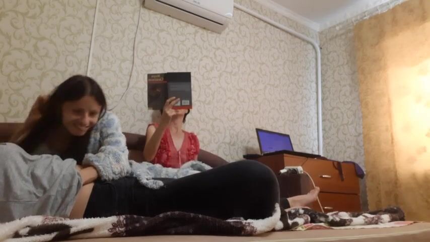 While my stepmother read the book aloud, my stepsister and I were fucking next to each other