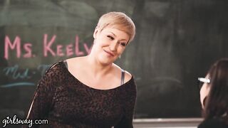 Ryan Keely Shows Her Student Eliza Ibarra The Benefits Of Being A Nerd